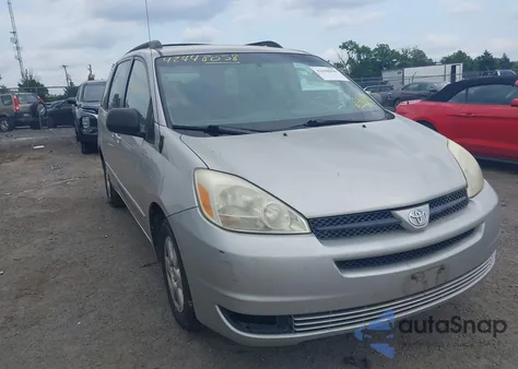 2005 Toyota Sienna Le z USA, uszkodzony, nr VIN 5TDZA23C95S238598